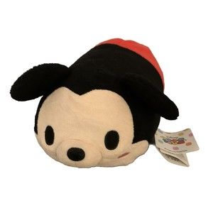 Disney Parks Mickey Mouse Tsum Tsum Plush Large 12” Stuffed Pillow Disney Parks